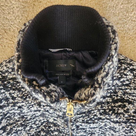 J. Crew Lodge Coat in Speckled Boucle with Italian Wool - Picture 11 of 16